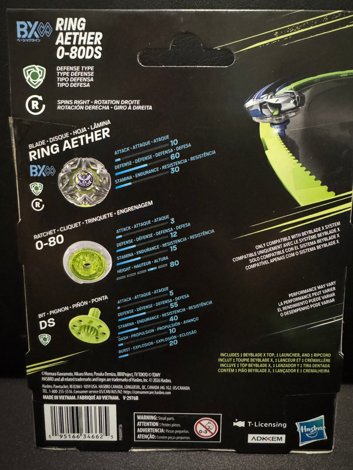 Ring Aether 0-80 DS